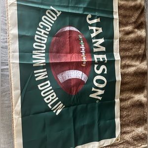 Jameson Irish Whiskey Touchdown In Dublin Flag Banner